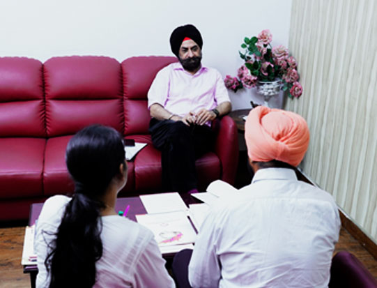 Counselling with Dr. Bhatia